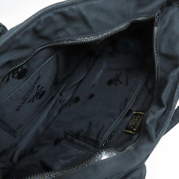 実際に弊社で買取させて頂いたmastermind JAPAN×PLAYBOY/マスターマインドジャパン×プレイボーイトートバッグの画像 3枚目