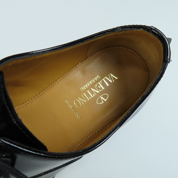 実際に弊社で買取させて頂いたVALENTINO GARAVANI/ヴァレンティノガラヴァーニ レザー ビジネスシューズ/ドレスシューズ 846 /42の画像 4枚目