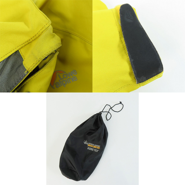 実際に弊社で買取させて頂いたSTUSSY×Lowe alpine/ステューシー× ロウアルパイン GORE-TEX マウンテンパーカー LSM12001STY/Mの画像 9枚目