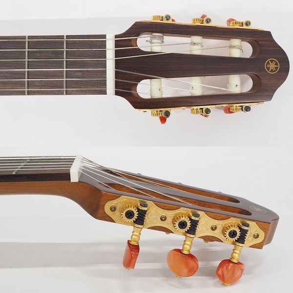 実際に弊社で買取させて頂いた★YAMAHA/ヤマハ SLG-100N サイレントギター クラシックギター ACアダプター・ソフトケース付の画像 3枚目