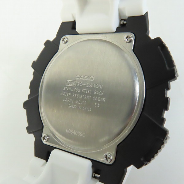 実際に弊社で買取させて頂いたCASIO/カシオ ホワイト タフソーラー 腕時計/ウォッチ AQ-S810Wの画像 3枚目