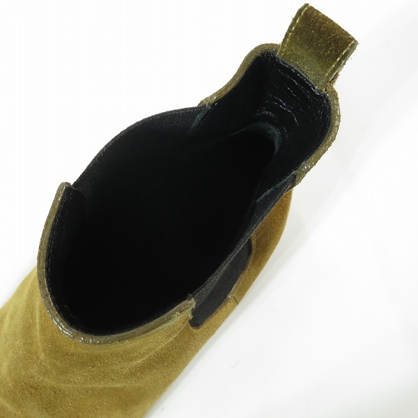 実際に弊社で買取させて頂いたSAINT LAURENT/サンローラン サイドゴア チェルシーブーツ 328368/40の画像 4枚目