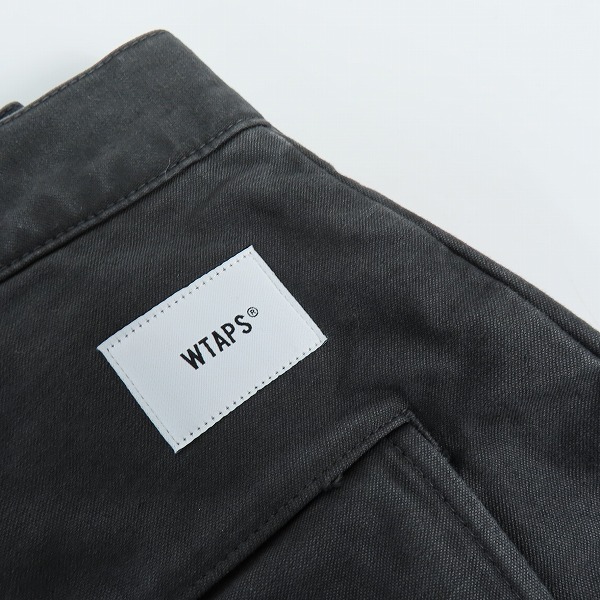 実際に弊社で買取させて頂いた【未使用】WTAPS/ダブルタップス 20SS JUNGLE STOCK 01 TOUSERS/ジャングルストック トラウザーズパンツ 201WVDT-PTM03/Black/1の画像 4枚目