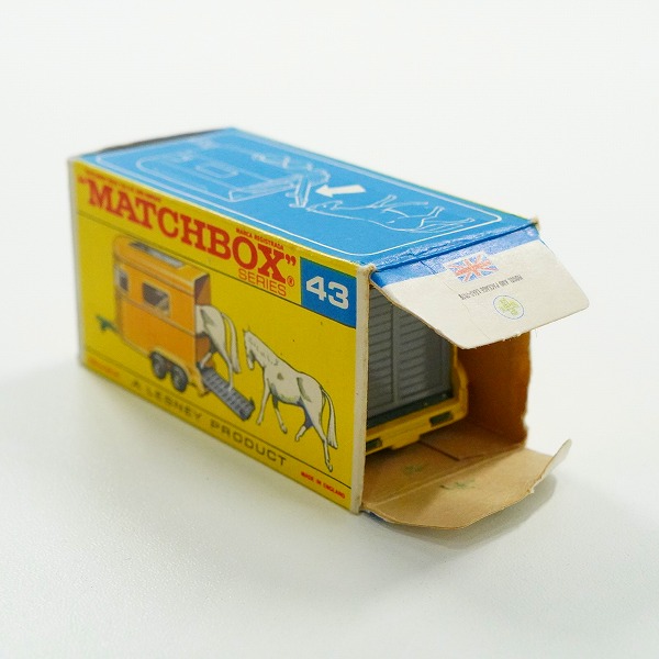 実際に弊社で買取させて頂いたMATCHBOX/マッチボックス No.43 PONY TRAILER/ポニー トレーラー ミニカーの画像 8枚目