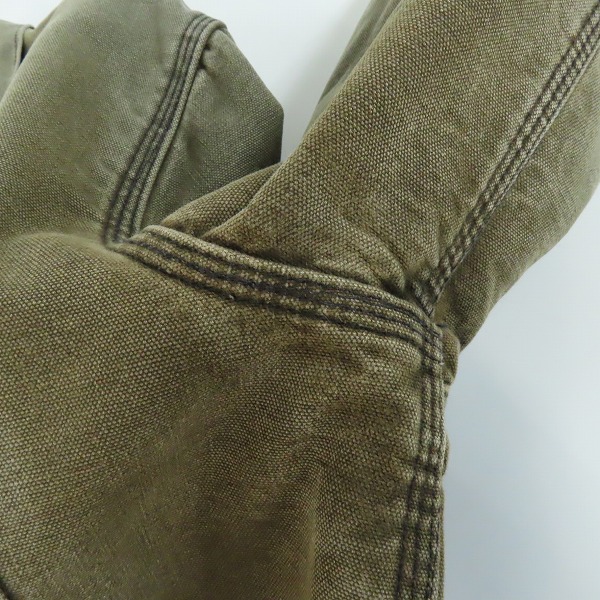実際に弊社で買取させて頂いたCarhartt/カーハート カバーオール ダックジャケット ワークジャケット Mの画像 4枚目