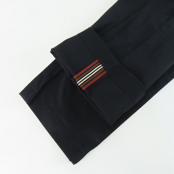 実際に弊社で買取させて頂いた【未使用/JPタグ】Burberry/バーバリー 23SS Monogram Slim Chino Trousers/モノグラムスリムチノトラウザー 8055175/48の画像 8枚目