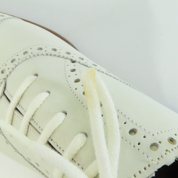 実際に弊社で買取させて頂いたGRENSON/グレンソン ストレートチップ ドレスシューズ 33749/548 8.5Fの画像 6枚目