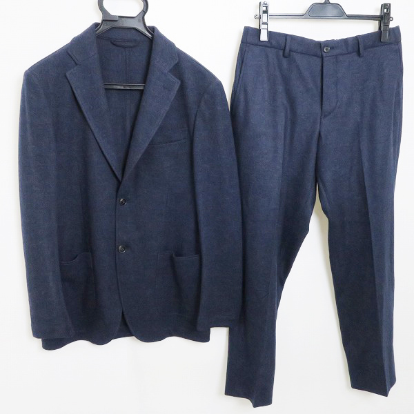 実際に弊社で買取させて頂いたTOMORROWLAND/トゥモローランド ウール シングル2Bテーラードジャケット/パンツ/セットアップ 46/S