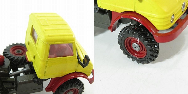 実際に弊社で買取させて頂いたCORGI MAJOR/コーギーメジャー MERCEDES-BENZ UNIMOG 406/メルセデス ベンツ ウニモグ 1145 ミニカーの画像 7枚目