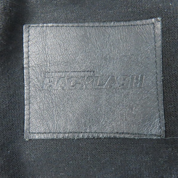 実際に弊社で買取させて頂いたBACKLASH/バックラッシュ リネン ジップ ブルゾン 1655-02/Lの画像 2枚目