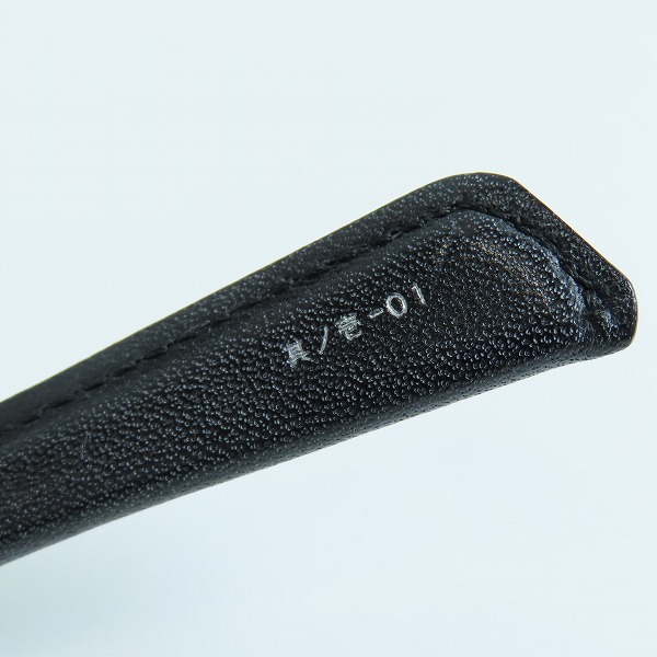 実際に弊社で買取させて頂いたless than human/レスザンヒューマン アイウエア/メガネフレーム テンプル 革ケース付の画像 6枚目