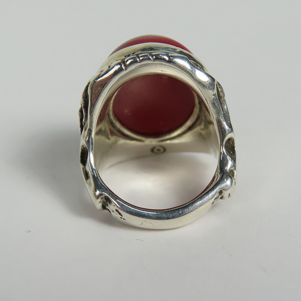 実際に弊社で買取させて頂いたALEX STREETER/アレックスストリーター エンジェルハート リング レッド/13号の画像 4枚目