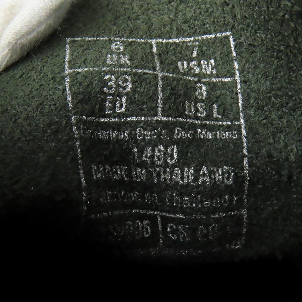 実際に弊社で買取させて頂いたDr.Martens/ドクターマーチン 8EYE/8ホール ブーツ ホワイトステッチ 1460 WS/24758001/UK6の画像 5枚目