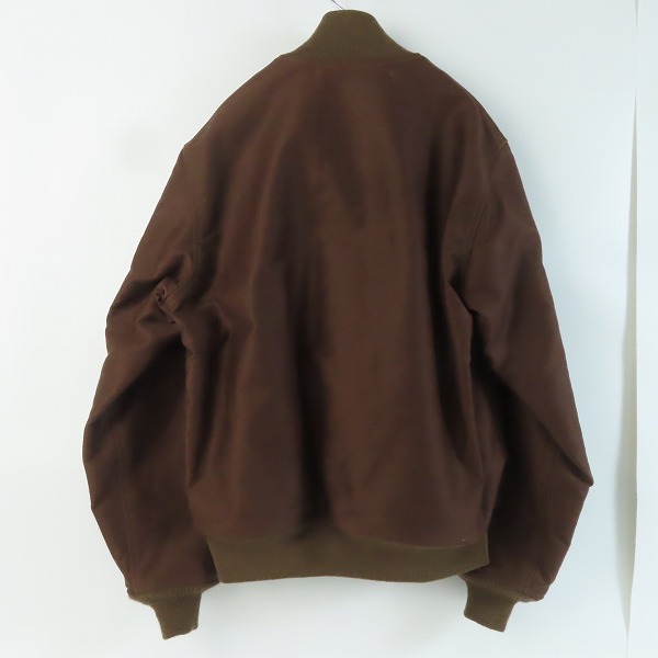 実際に弊社で買取させて頂いた【未使用】BUZZ RICKSON'S/バズリクソンズ JACKET DECK ZIP デッキジャケット ブラウン BR15152/42の画像 1枚目