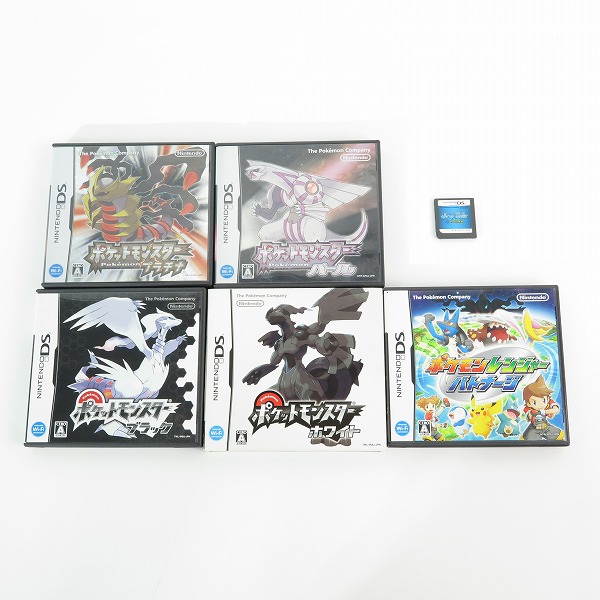 実際に弊社で買取させて頂いた【おまとめ】ニンテンドーDSソフト ポケットモンスター パール/プラチナ/ブラック/ホワイト/レンジャー バトナージ/時の探検隊