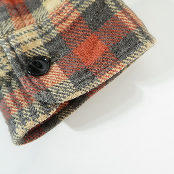 実際に弊社で買取させて頂いたSUGAR CANE/シュガーケーン TWILL CHECK L/S WORK SHIRT 長袖シャツ SC26719/Mの画像 6枚目