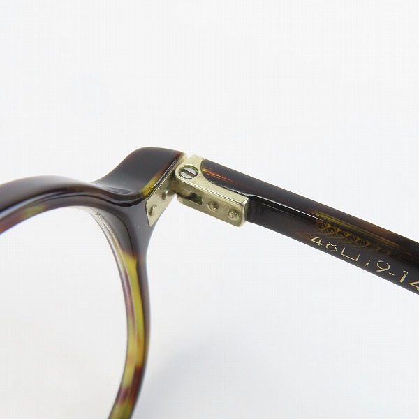 実際に弊社で買取させて頂いたLUNOR/ルノア アイウェア/メガネフレーム A12-508の画像 5枚目