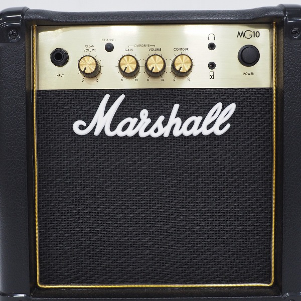 実際に弊社で買取させて頂いたMarshall/マーシャル MG10G/GOLD ギターアンプ コンボアンプ【動作確認済み】の画像 1枚目