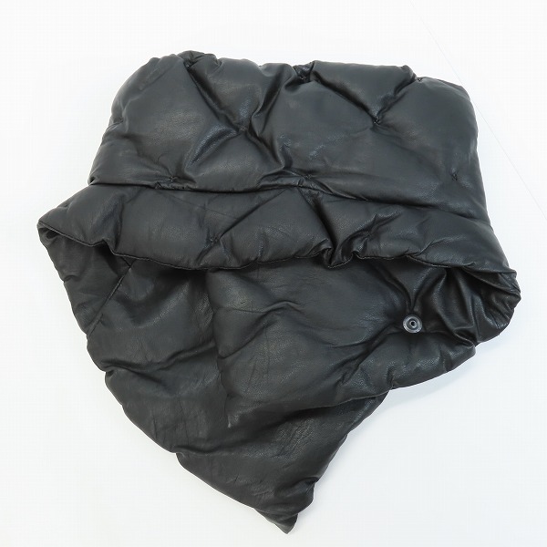 実際に弊社で買取させて頂いたISAMU KATAYAMA BACKLASH/バックラッシュ BRITANIA カンガルーレザー ダウンネックウォーマーの画像 1枚目