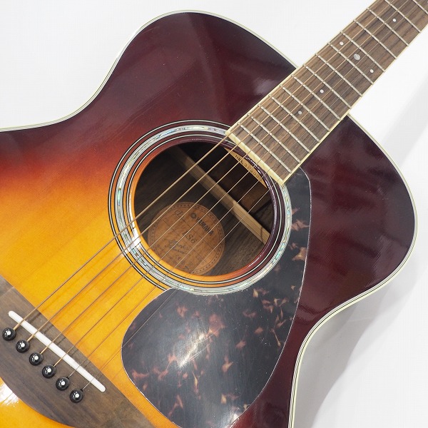 実際に弊社で買取させて頂いた★YAMAHA/ヤマハ LS6 ARE エレアコ/アコースティックギター セミハードケース付の画像 5枚目