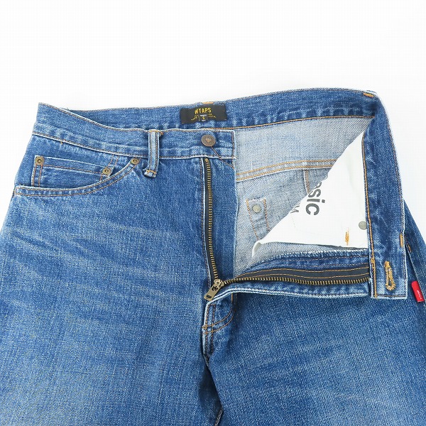 実際に弊社で買取させて頂いたWTAPS/ダブルタップス 15AW インディゴ BASIC WASHED デニムパンツ 152GWDT-PTM01/Sの画像 2枚目