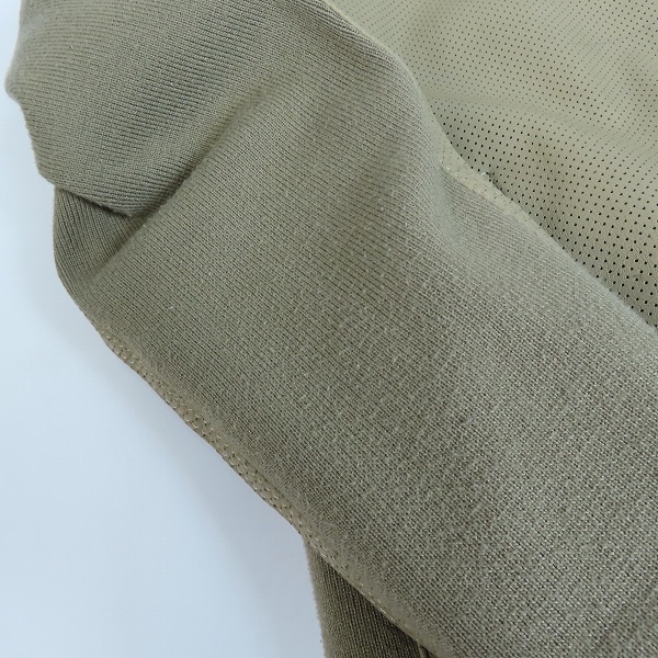 実際に弊社で買取させて頂いたDIESEL/ディーゼル シープスキン パンチングレザー ジップアップジャケット Sの画像 9枚目