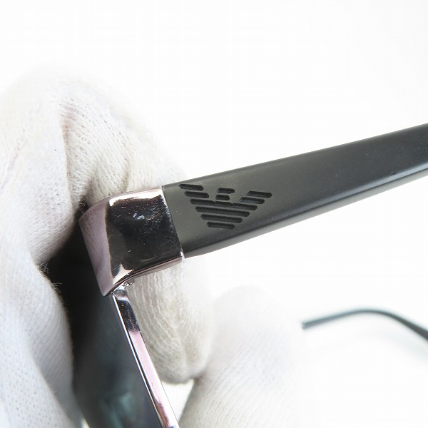 実際に弊社で買取させて頂いたEMPORIO ARMANI/エンポリオアルマーニ 偏光レンズ スクエア型サングラス EA2002の画像 6枚目