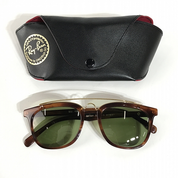 実際に弊社で買取させて頂いたRay-Ban/レイバン B&L/ボシュロム社製 GATSBY STYLE 5 サングラス W0937の画像 9枚目