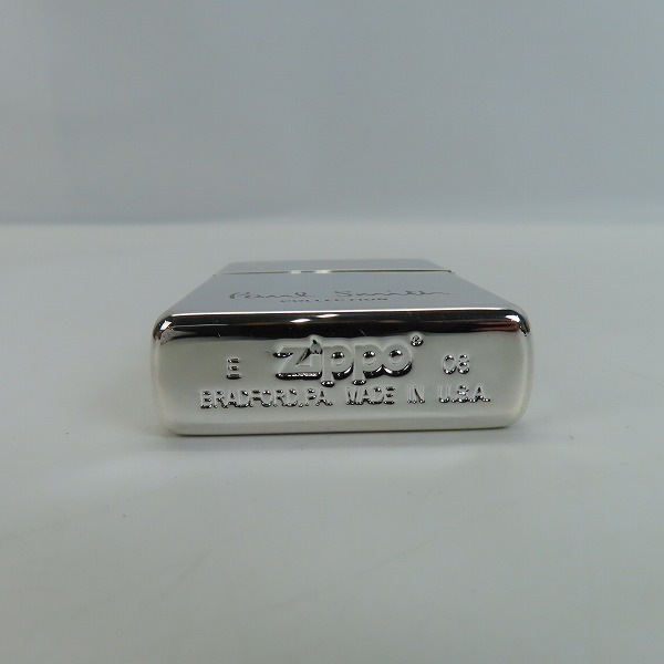 実際に弊社で買取させて頂いたZIPPO/ジッポー Paul smith/ポールスミス ロゴ 鏡面加工 2008年製の画像 2枚目