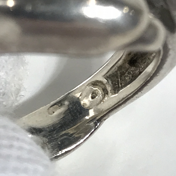 実際に弊社で買取させて頂いたALEX STREETER/アレックスストリーター シルバーリング 18.5-20号の画像 6枚目