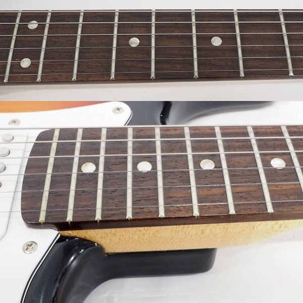 実際に弊社で買取させて頂いた★【難有り】Fernandes/フェルナンデス LE-1Z 2005 ストラトキャスターType SSH エレキギター ソフトケース付の画像 4枚目