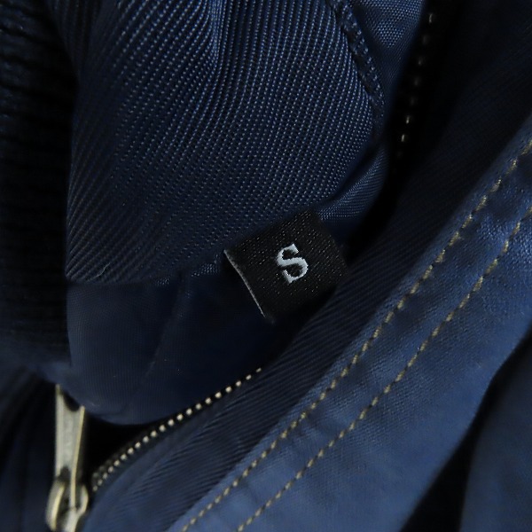 実際に弊社で買取させて頂いたDIESEL/ディーゼル W-MANFRED ワッペン付きブルゾン A06119 0DGAK/Sの画像 3枚目