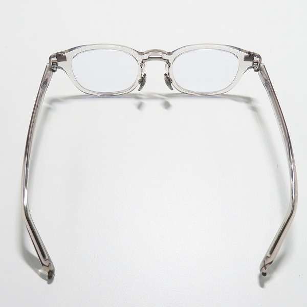 実際に弊社で買取させて頂いた999.9/フォーナインズ 眼鏡/メガネフレーム AP-31の画像 3枚目