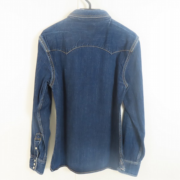 実際に弊社で買取させて頂いたTHE FLAT HEAD/フラットヘッド デニムシャツ 7002W/40の画像 1枚目