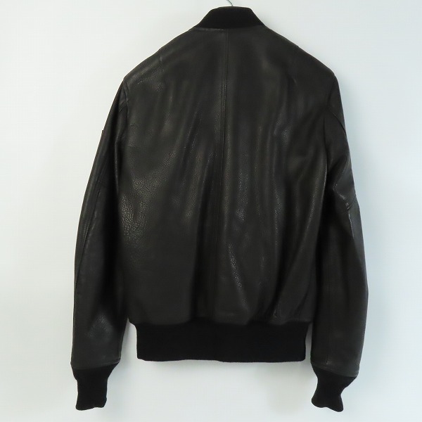 実際に弊社で買取させて頂いたSchott/ショット COWHIDE/カウハイドレザー MA-1レザージャケット/ブルゾン 7461/Mの画像 1枚目