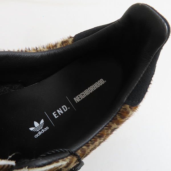 実際に弊社で買取させて頂いたadidas×NEIGHBORHOOD×End./アディダス×ネイバーフッド×エンド レオパード/ハラコ GX5004/26の画像 4枚目
