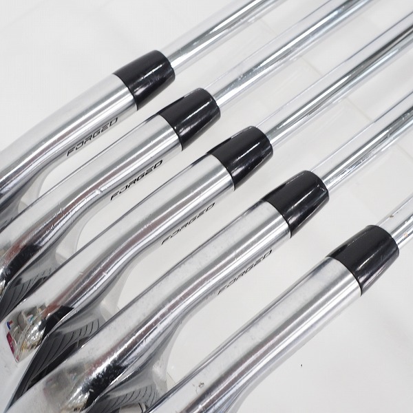 実際に弊社で買取させて頂いたTitleist/タイトリスト T100 FORGED/フォージド アイアン #6~9,Pw 5本セット AMT TOUR WHITE FLEX:S200の画像 2枚目