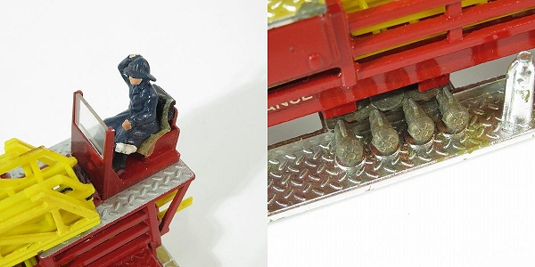 実際に弊社で買取させて頂いたCORGI MAJOR/コーギーメジャー AMERICAN LAFRANCE Aerial Rescue Truck/レスキュートラック/はしご車 1143 ミニカーの画像 7枚目