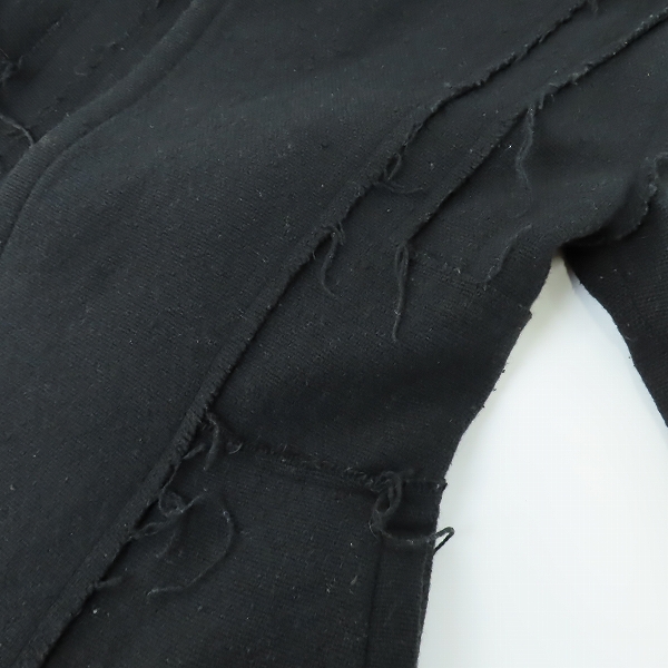実際に弊社で買取させて頂いたUNDERCOVER/アンダーカバー 再構築 ウールジャケット/Fの画像 9枚目
