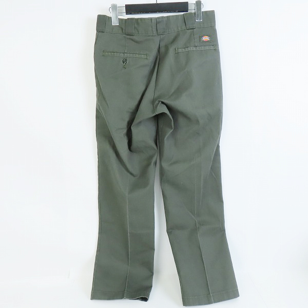 実際に弊社で買取させて頂いたDickies/ディッキーズ 874 Original Fit ワークパンツ オリーブ 30×30の画像 1枚目
