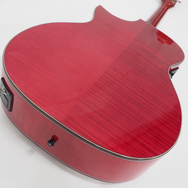 実際に弊社で買取させて頂いた★【難有り】Aria Dreadnought/アリア ドレッドノート AF107CE エレアコ/アコースティックギター ソフトケース付の画像 8枚目