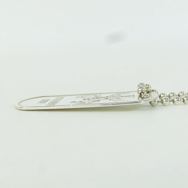 実際に弊社で買取させて頂いた【一枚のみ】CRAZY PIG/クレイジーピッグ CPDドッグタグ ネックレスの画像 3枚目