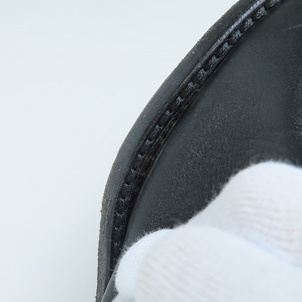 実際に弊社で買取させて頂いたDior homme/ディオールオム クリス期 ショートブーツ 10HBM /42の画像 7枚目