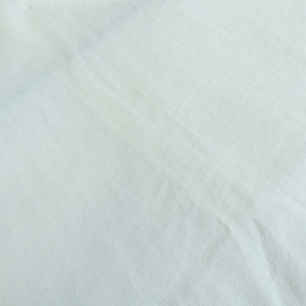 実際に弊社で買取させて頂いたSTUSSY/ステューシー ロゴプリントTシャツ 半袖カットソー ホワイト Mの画像 4枚目