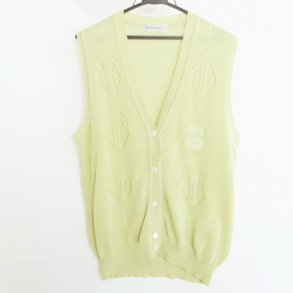 実際に弊社で買取させて頂いたBurberry's/バーバリーズ ニットベスト/L