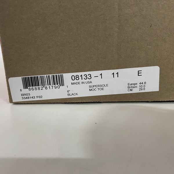 実際に弊社で買取させて頂いたRED WING/レッドウィング SUPERSOLE MOC TOE/スーパーソール モックトゥブーツ 8133/11Eの画像 9枚目