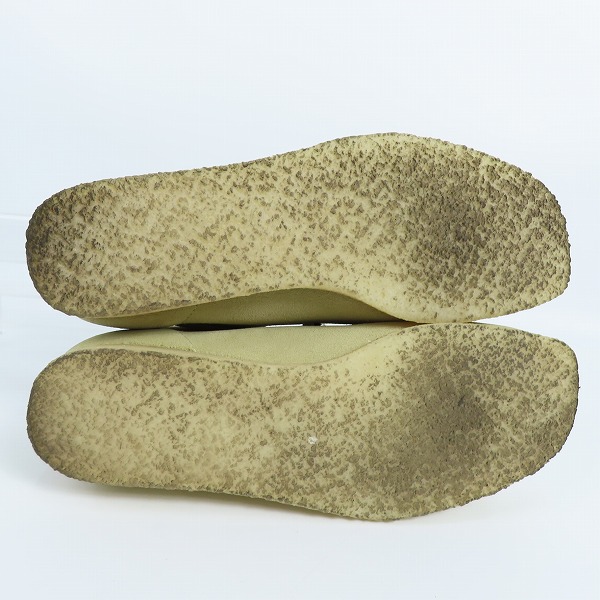 実際に弊社で買取させて頂いたWIND AND SEA×atmos×Clarks/ウィンダンシー×アトモス×クラークス Wallabee "Maple"/ワラビー メイプル/7の画像 2枚目
