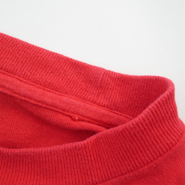 実際に弊社で買取させて頂いたSTUSSY/ステューシー 90s 紺タグ オールドステューシー プリント Tシャツ Mの画像 6枚目