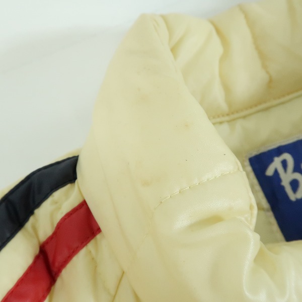 実際に弊社で買取させて頂いたTHE REAL McCOY'S/ザリアルマッコイズ フライトジャケット 中綿ジャケット クリーム/Lの画像 7枚目
