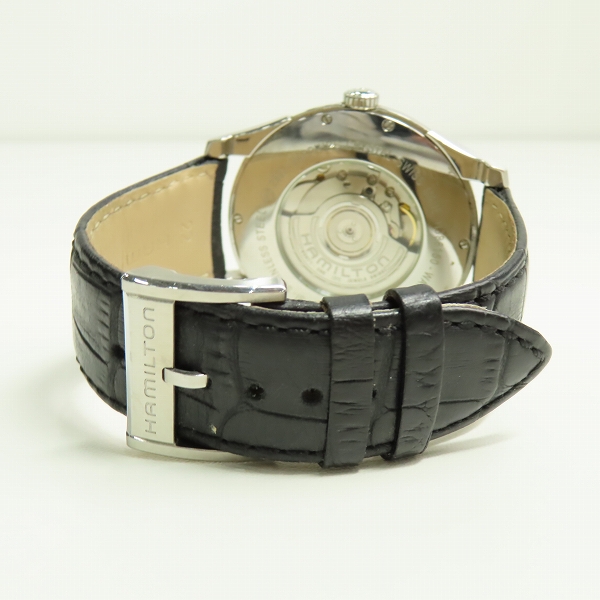 実際に弊社で買取させて頂いたHAMILTON/ハミルトン ジャズマスター 自動巻き/AT/オートマチック/裏スケ H386150の画像 2枚目